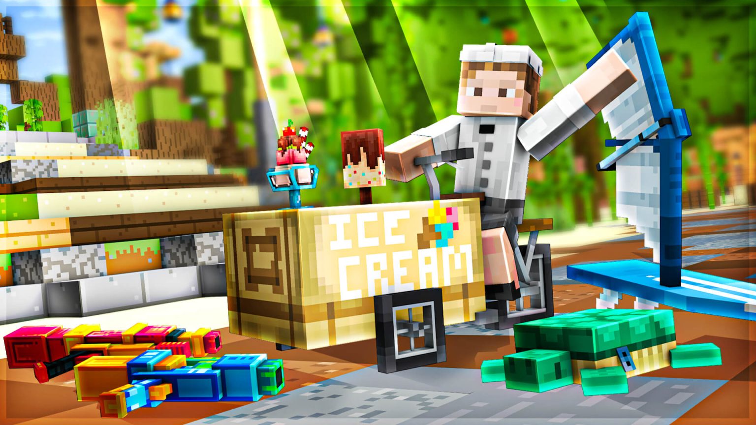 Landania Entdecke eine neue Art von Minecraft