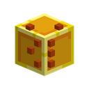 Goldener Maschinenwürfel